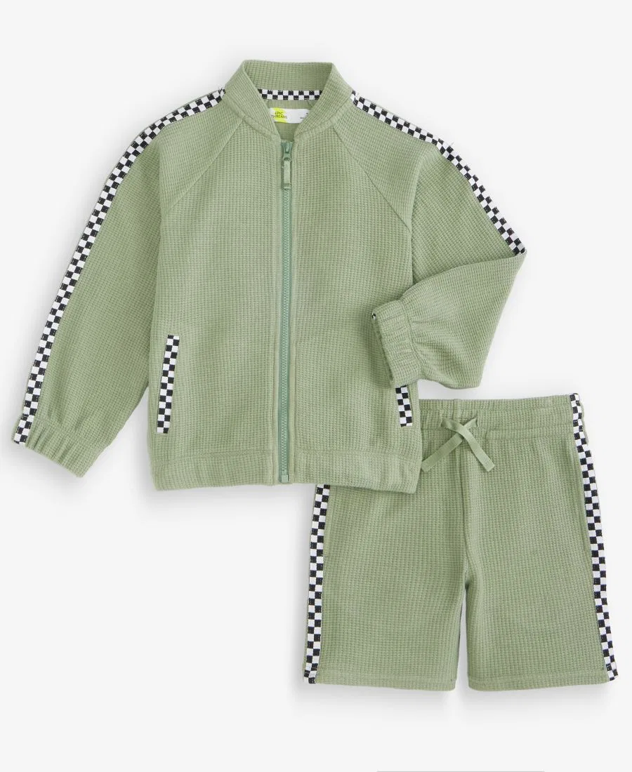 Комплект из куртки и шорт для мальчика Epic Threads, Green Ener
