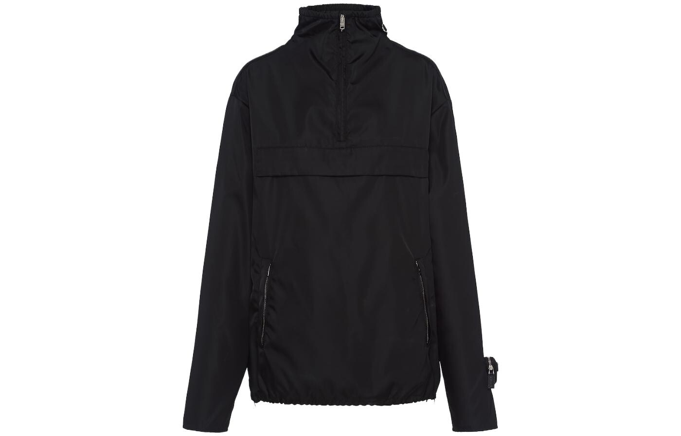 Куртка женская Prada с карманами на молнии, черный