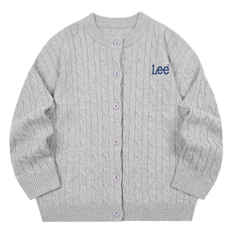 Детский свитер с круглым вырезом Lee Grade School, Heather Gray