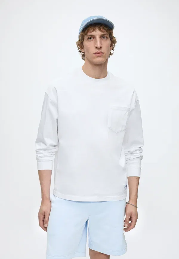 Шорты Lacoste Классические, Хлопок, Синие — фото 4