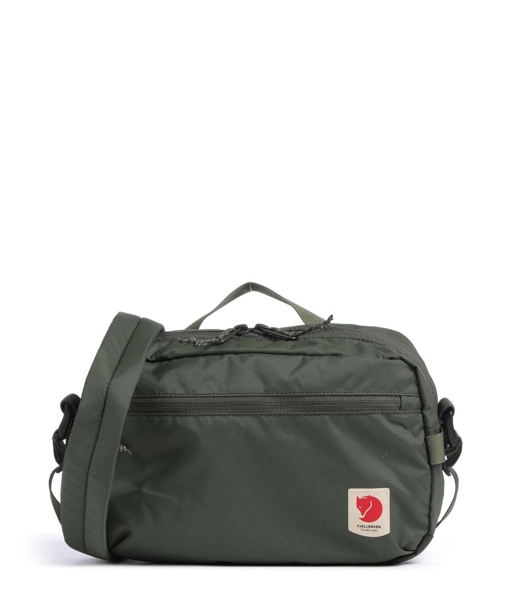 

Сумка через плечо high coast из переработанного полиамида Fjällräven, зеленый
