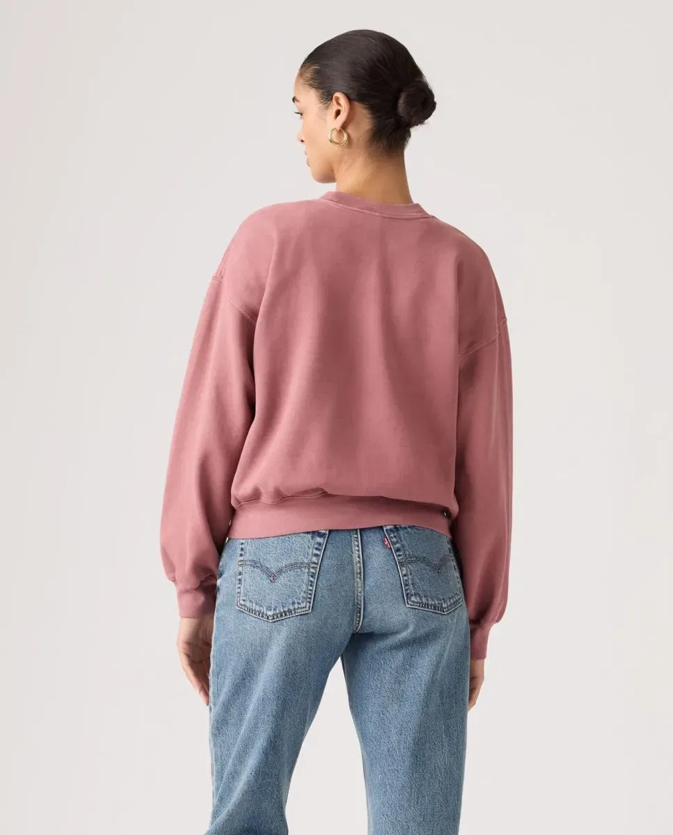 Женская худи с круглым вырезом Levi's, Rosa — фото 2