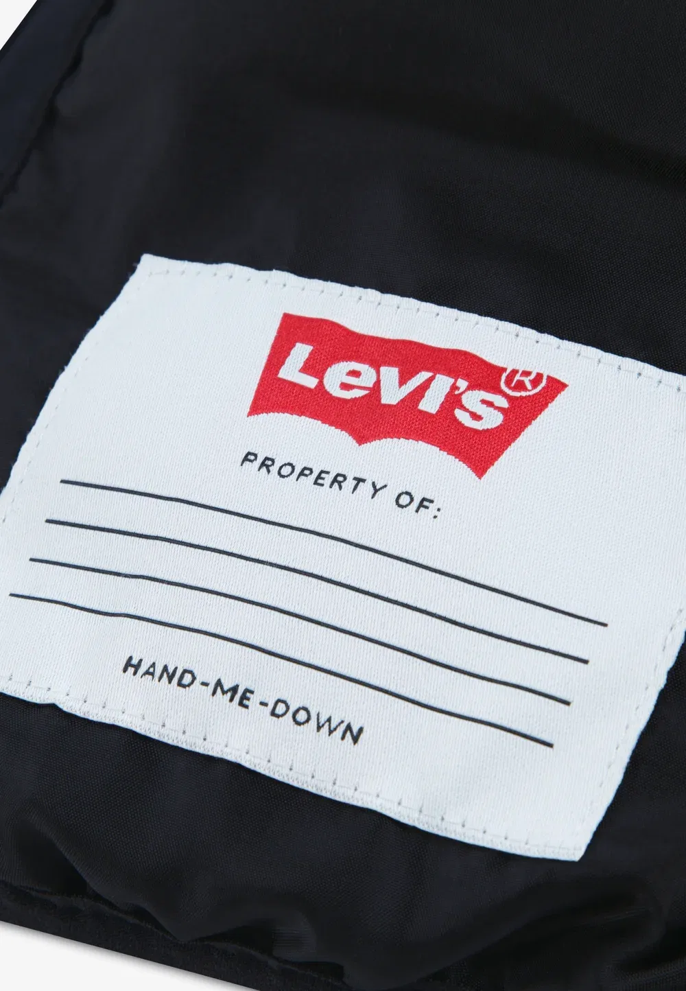 Жилет-Пуховик с рукавами «летучая мышь» Levi'S, Jet Black — фото 3