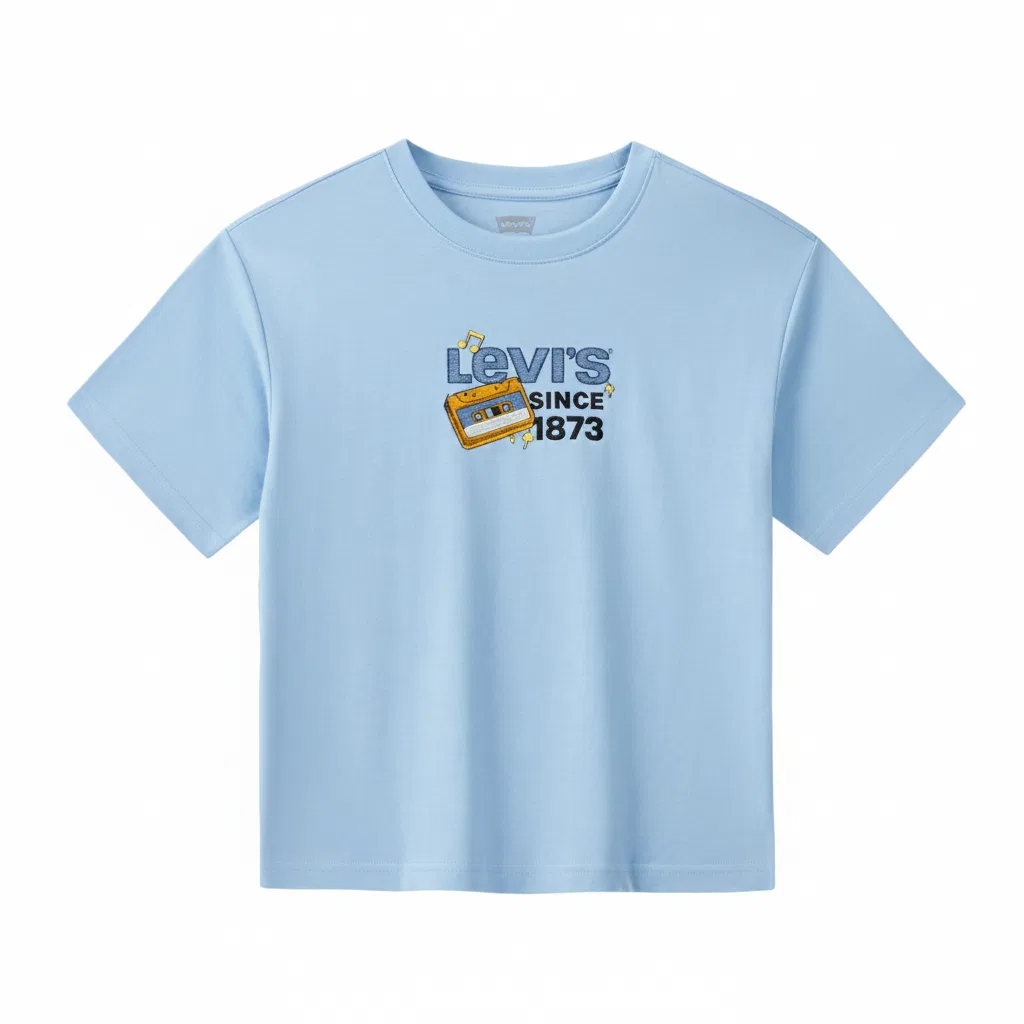 Футболка детская Levis Crystal Blue
