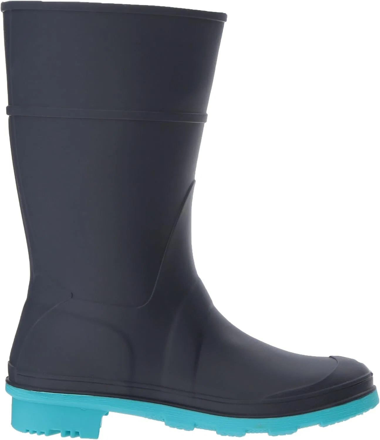 Детские дождевые сапоги для мальчиков Raindrops Kamik, Navy/Teal — фото 2