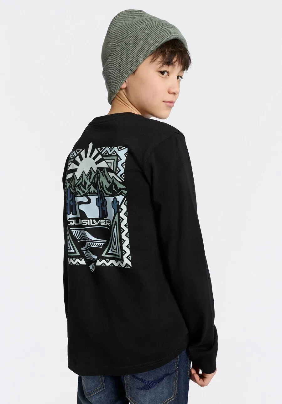 Рубашка QUIKSILVER черного цвета — фото 4