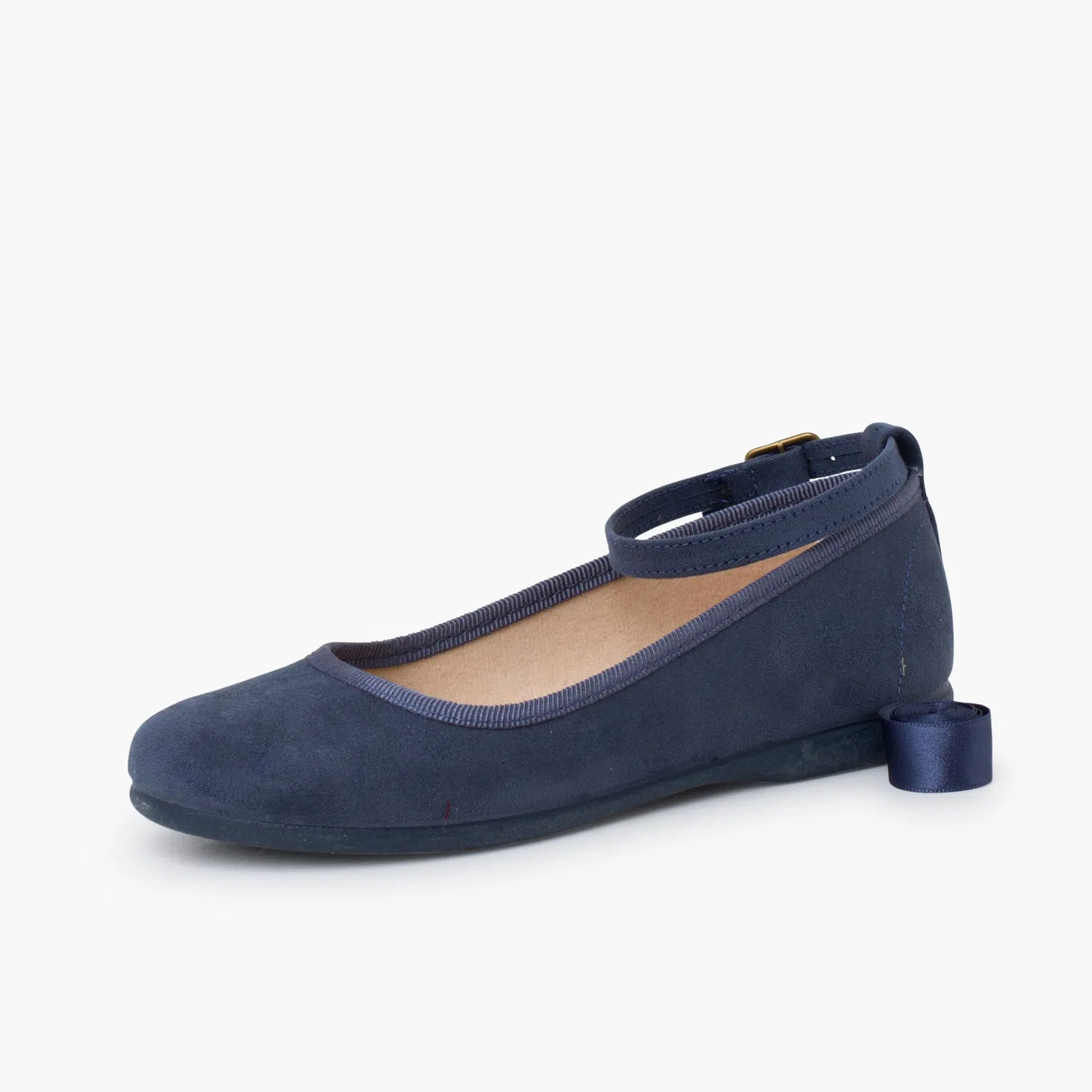 Детские балетки для девочек с принтом Pisamonas, Royal Blue — фото 2