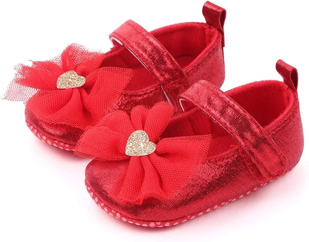 Детские кроссовки для девочек с принтом бабочка Pipsqueak Shoes, Red — фото 2