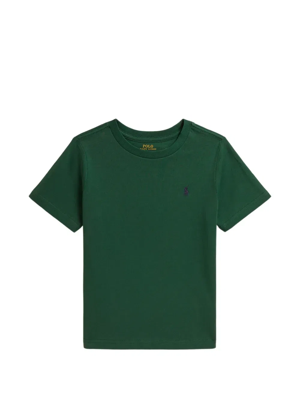 Футболка с вышивкой пони Polo Ralph Lauren Kids, зеленый