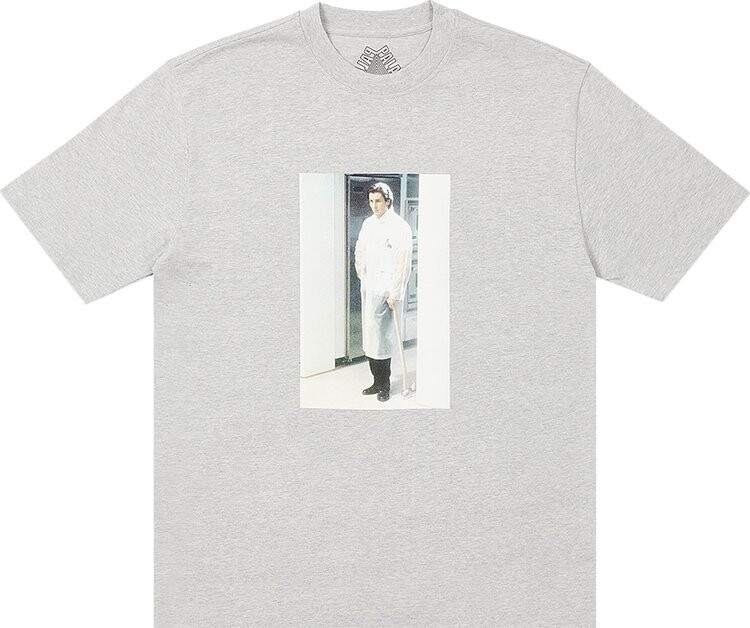 

Футболка Palace American Psycho T-Shirt 'Grey Marl', серый