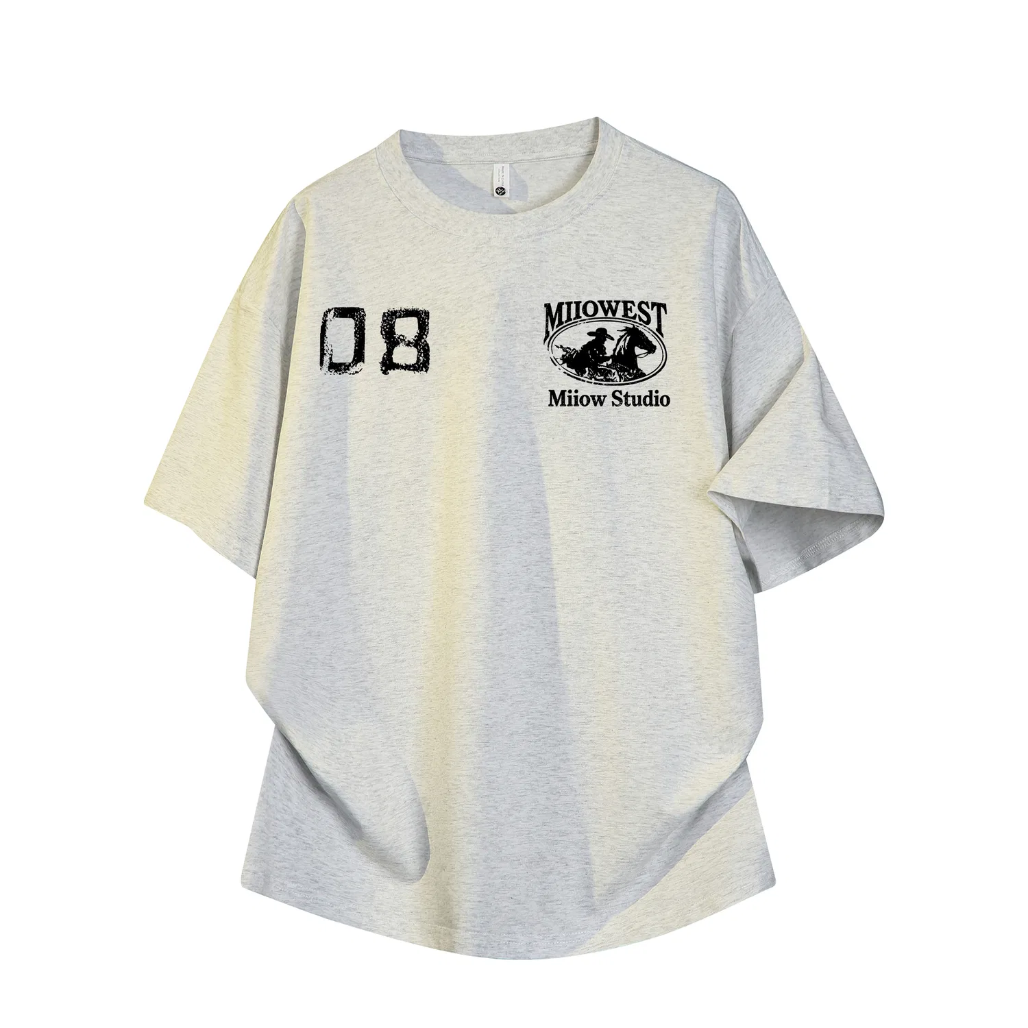 Детская футболка с круглым вырезом Unisex Crew Neck MIIOW — фото 3