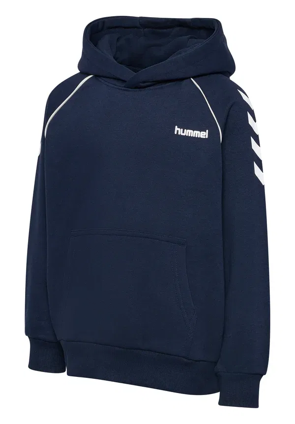 Толстовка Hmljr с шевронным рисунком, свободная, унисекс - худи Hummel — фото 4