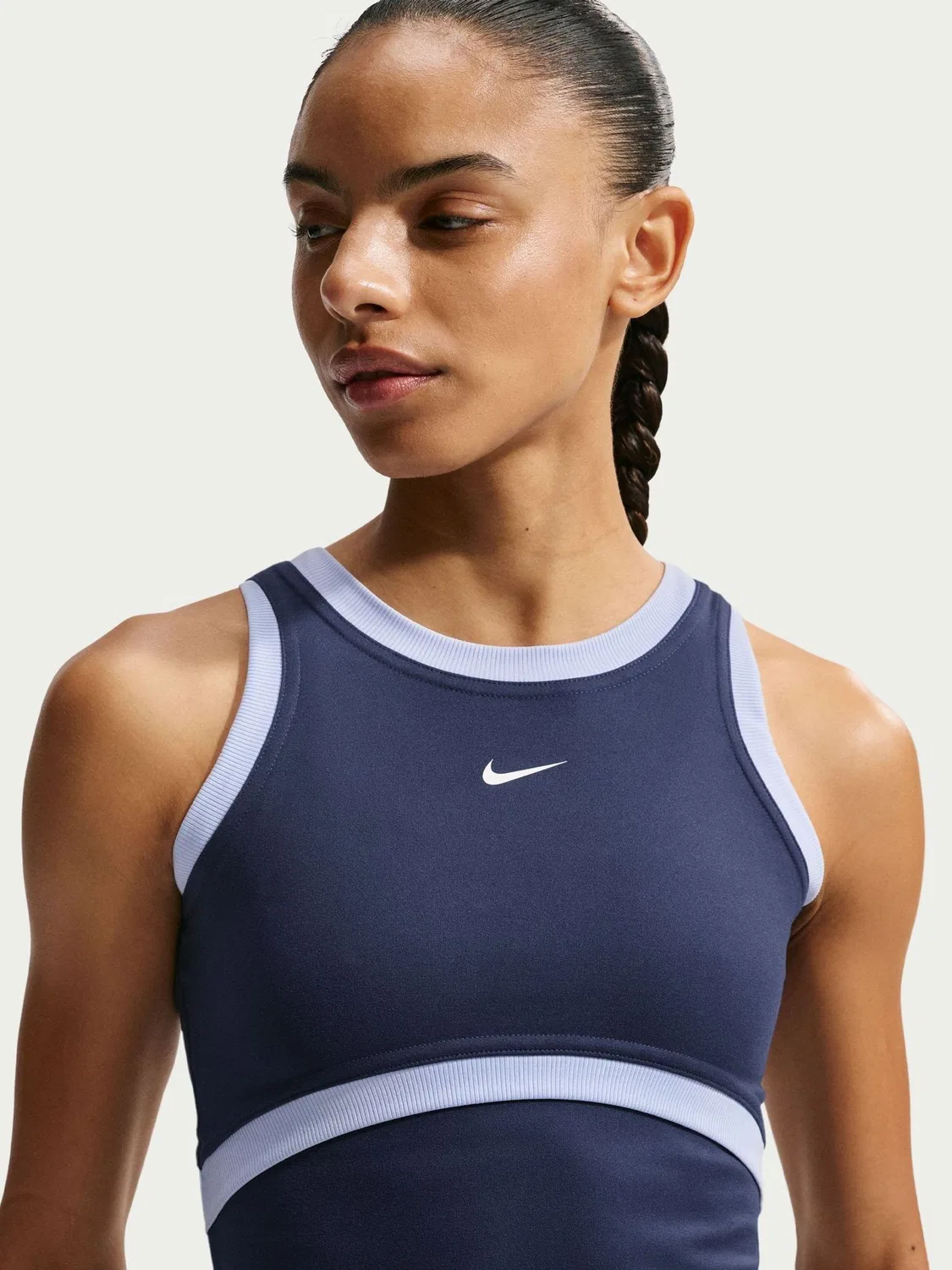 Топ Nike One Dri-FIT, Midnight Navy — фото 4