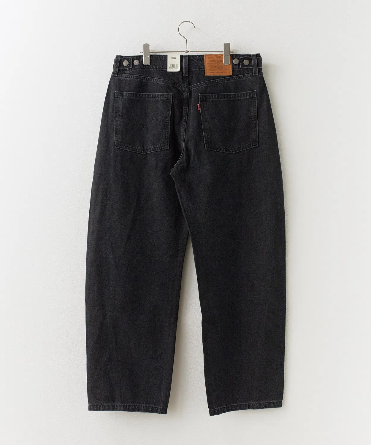 Мужские джинсы свободного кроя Baggy Barrel Levi's, Черный — фото 2