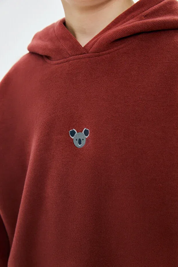 Детское худи для девочек с капюшоном с карманом Koala supersoft kids pocket hoodie Reflect Studio, Tile — фото 4