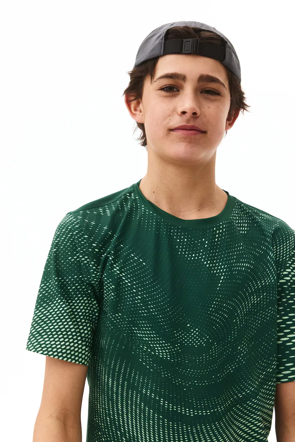 Спортивный комплект из 2 предметов с Drymove H&M, Grün/Gemustert — фото 2
