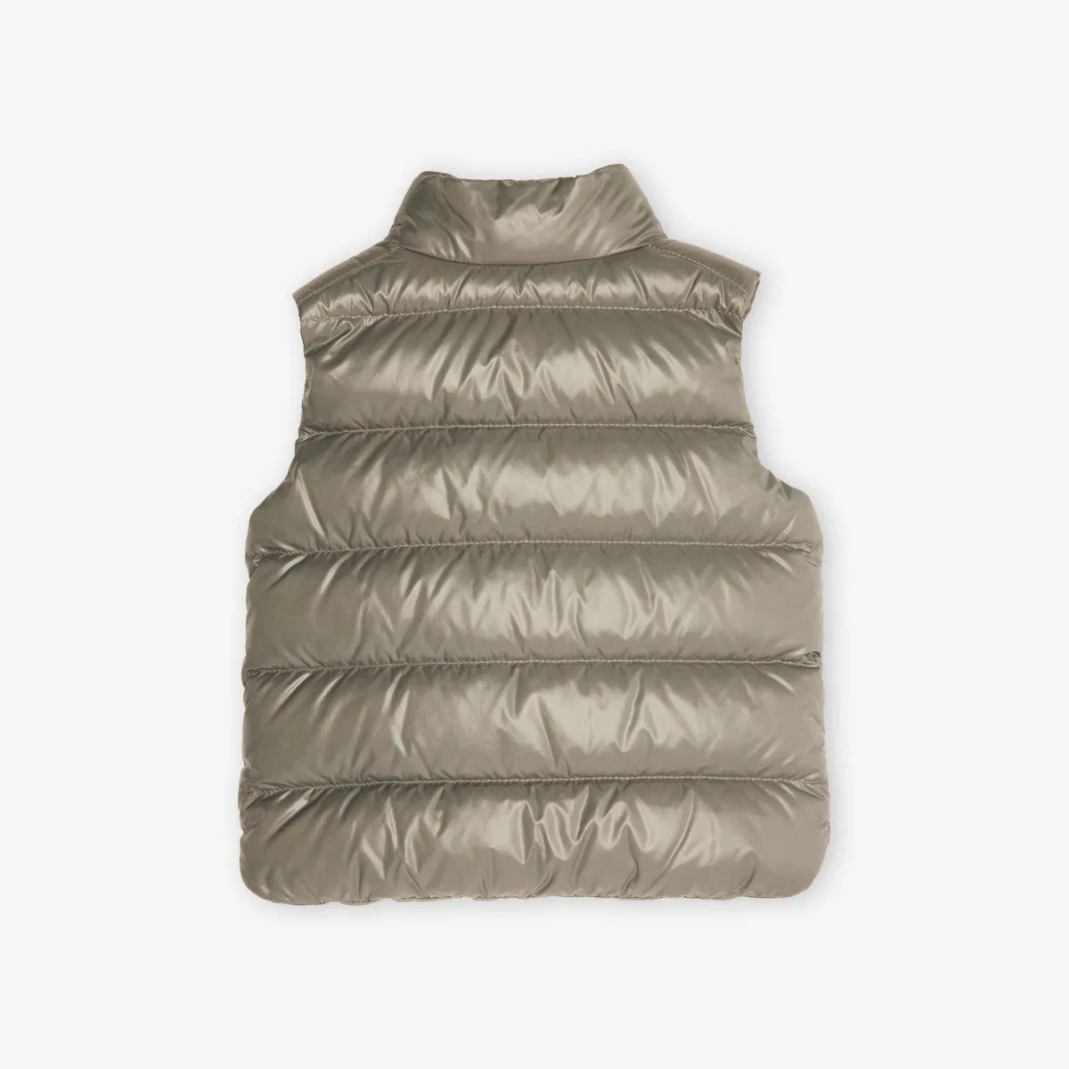 Пуховый утепленный жилет Bernard, размер 6 месяцев - 3 года Moncler, серый — фото 3