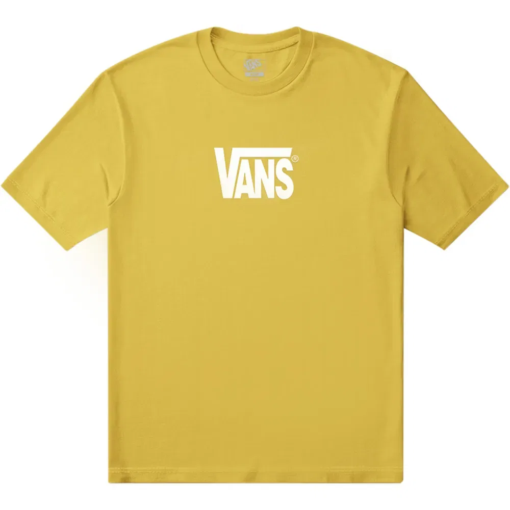 Детская футболка с принтом Vans Stretch Logo Vans, Yellow