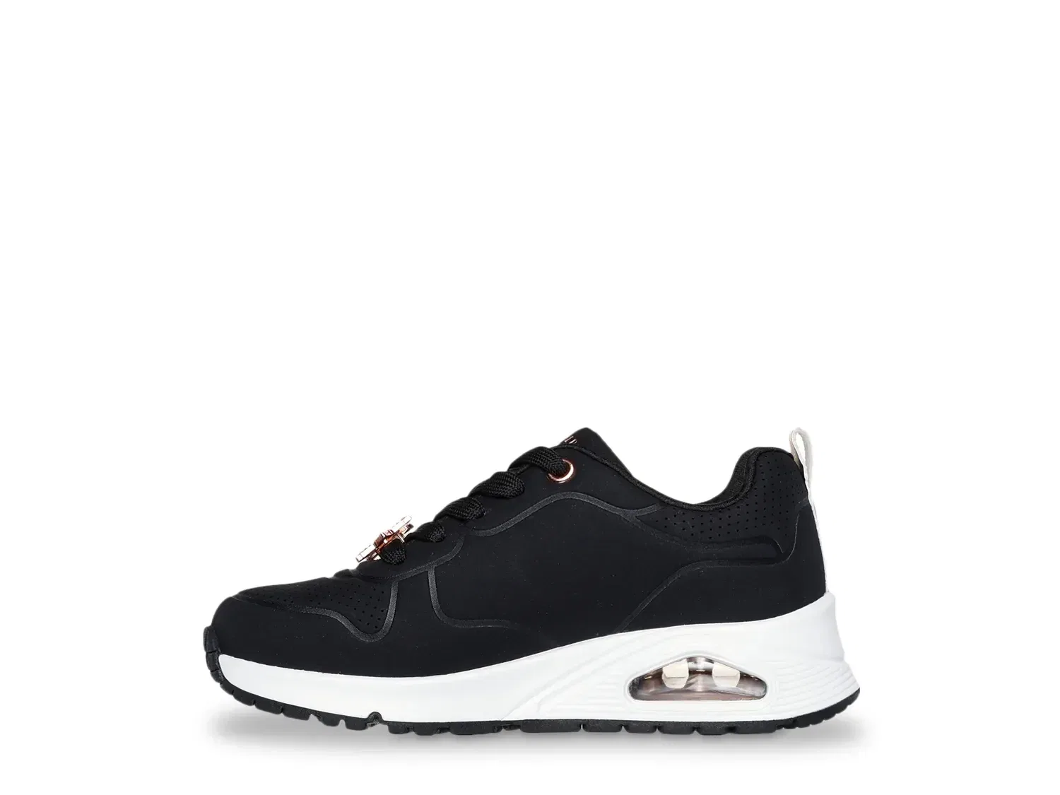 Кроссовки с воздушной подушкой Uno Gen1 Trendy Jewels, Skechers, черный — фото 3