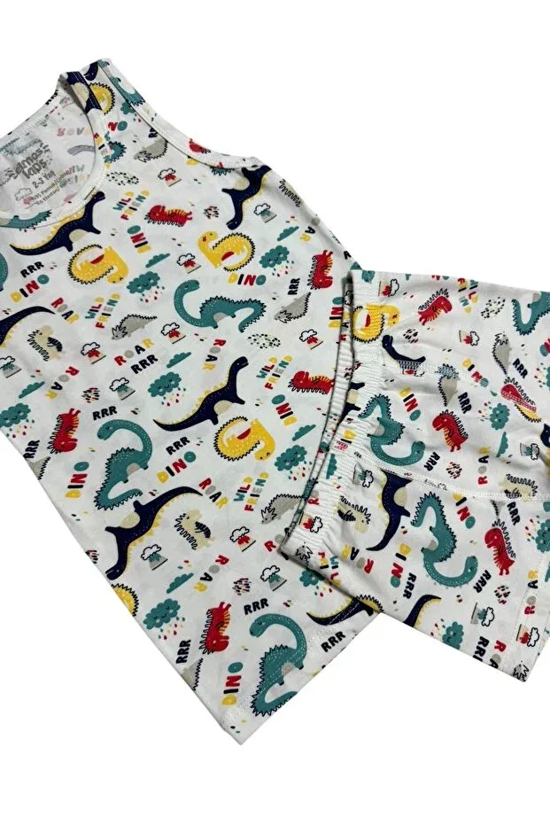 Детское нижнее белье для мальчиков хлопковое Elmas Kids, White — фото 3