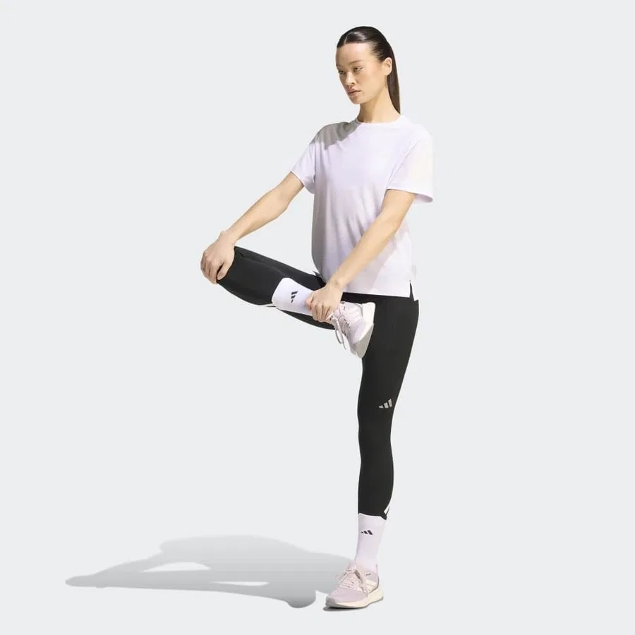 Женская футболка с коротким рукавом adidas, Розовый — фото 4