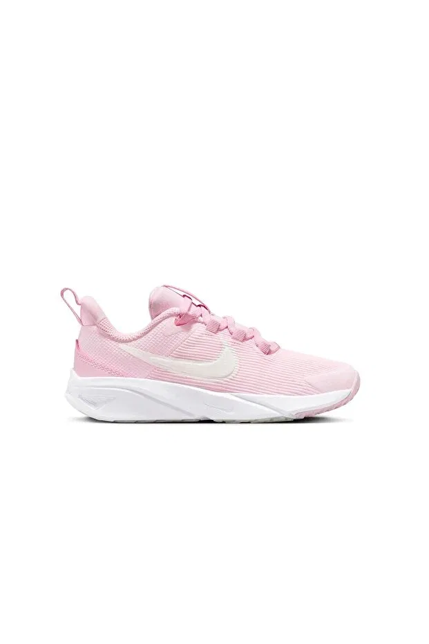Детские кроссовки для девочек шнурованные Star Runner 4 Nike, Pink