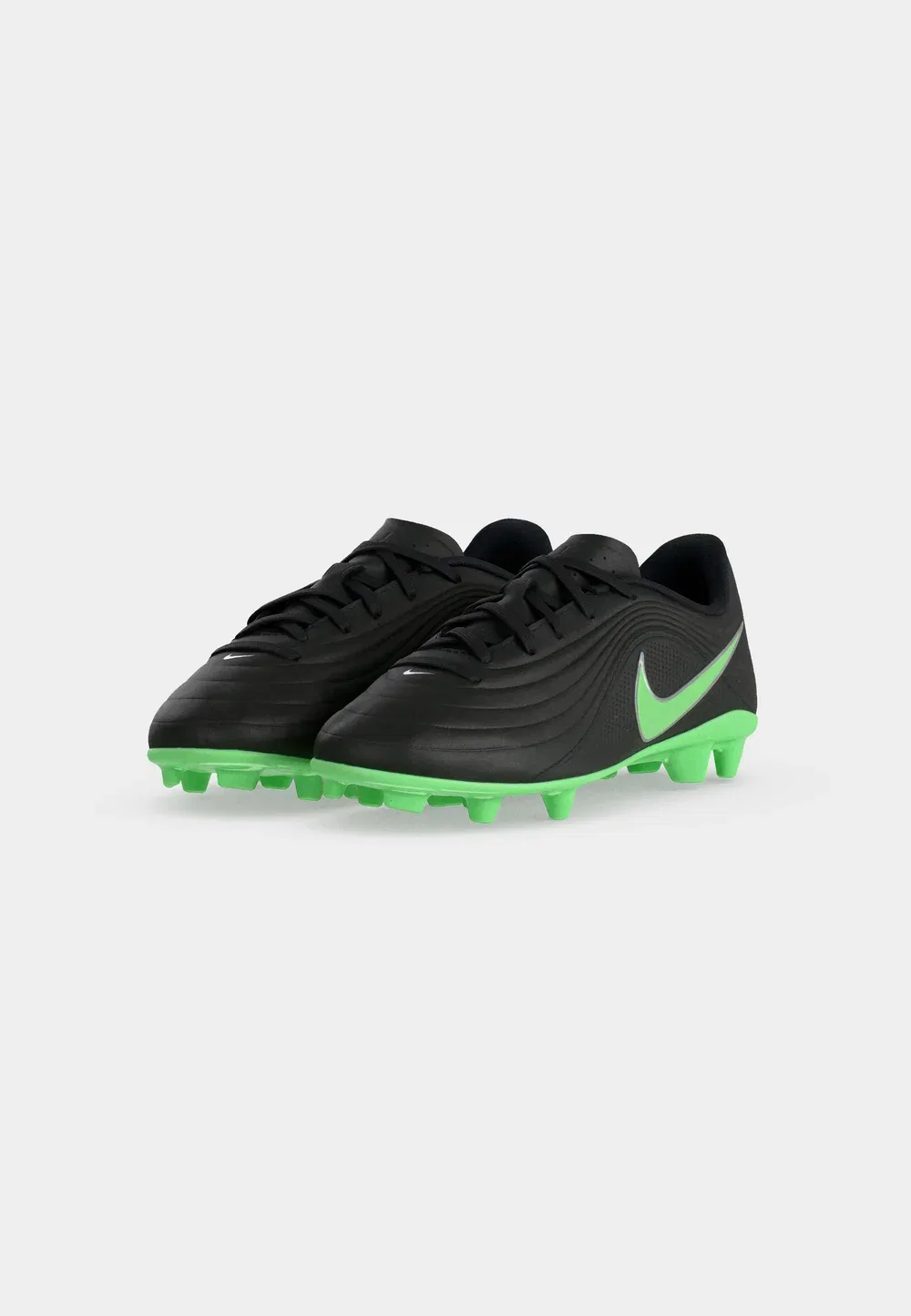 Футбольные бутсы Jr Tiempo Maestro Club FG/MG унисекс для искусственных газонов Nike Performance, Black/Illusion Green — фото 3