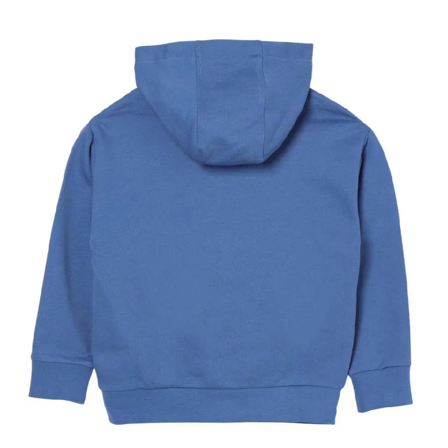 Худи с принтом Medusa Kids Medusa Big Greca Hoodie Young Versace, Workwear Blue/Multicolor — фото 2