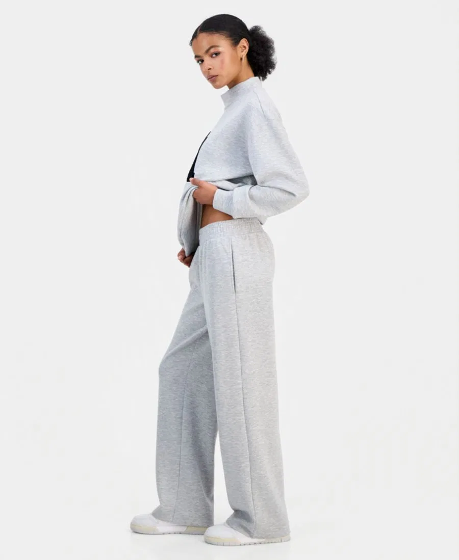 Комплект из свитшота с высоким воротом и спортивных брюк FVR DRM, Heather Grey — фото 4