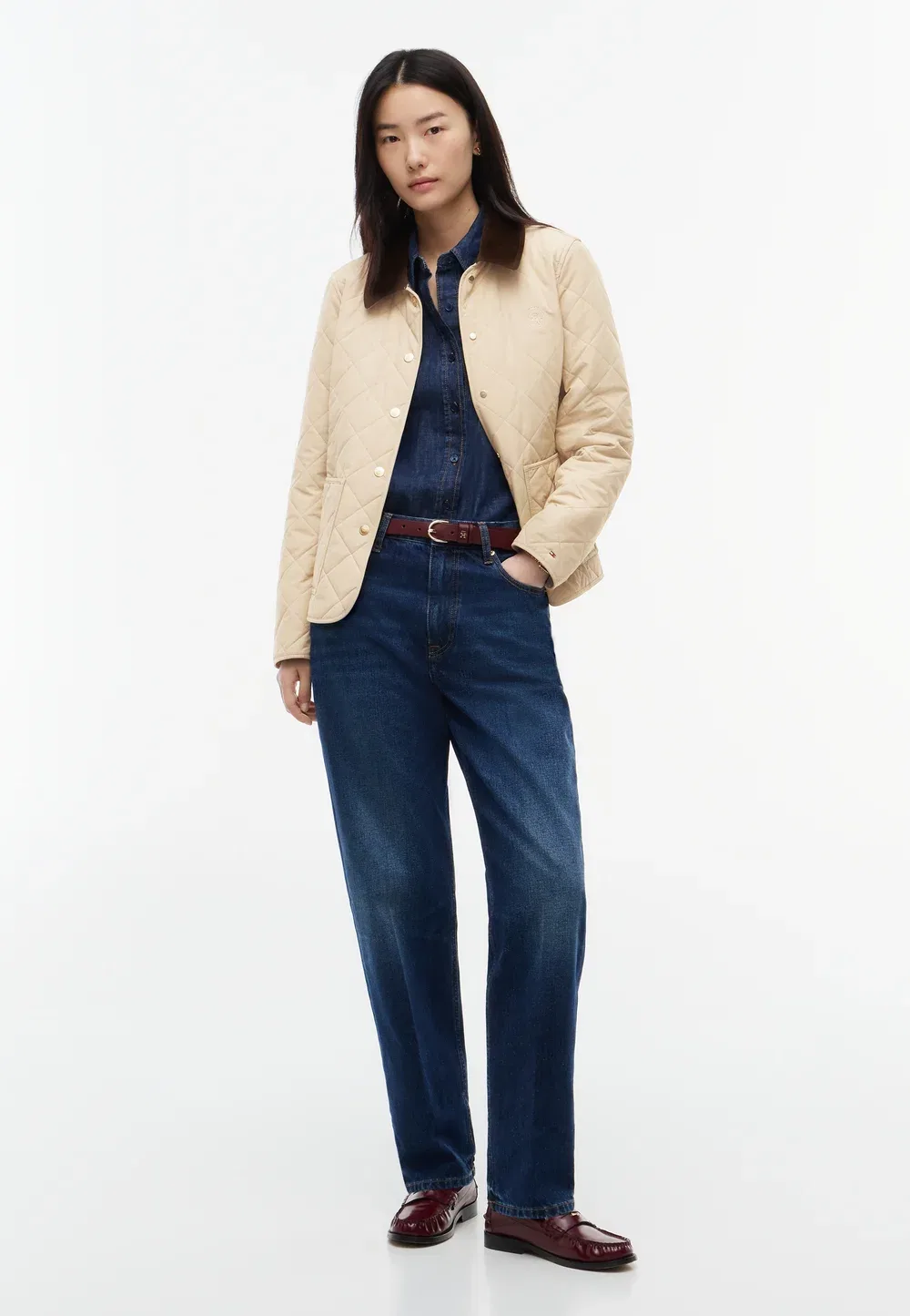 Облегающая легкая куртка Tommy Hilfiger, Silt — фото 2