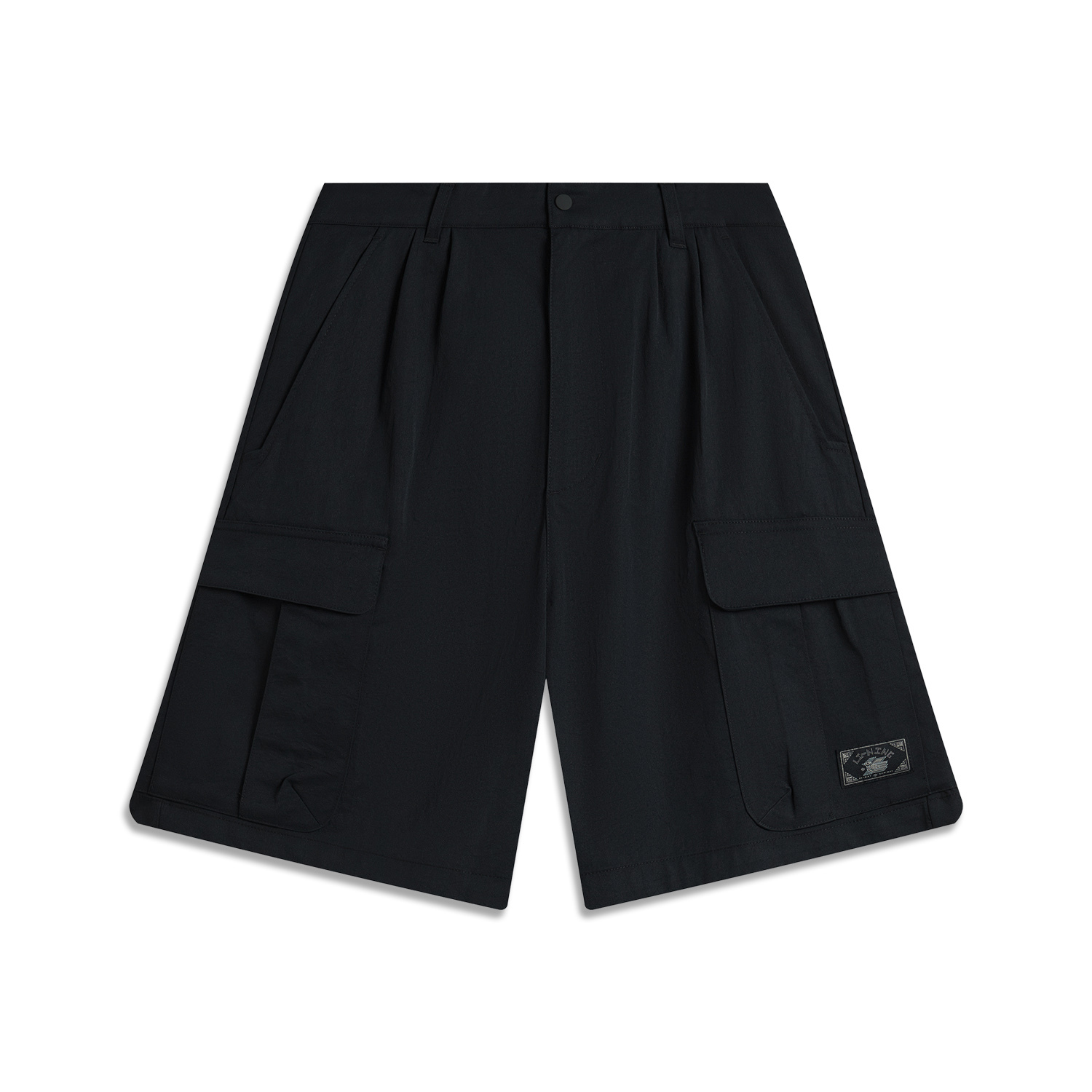 

LINING Спортивная мода коллекция повседневные шорты men's black