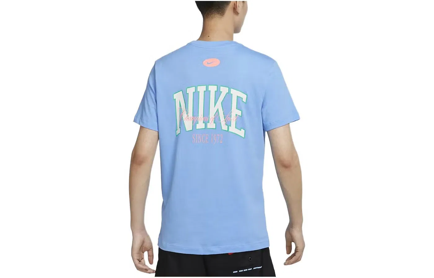 Футболка с принтом логотипа Nike, мультиколор — фото 2