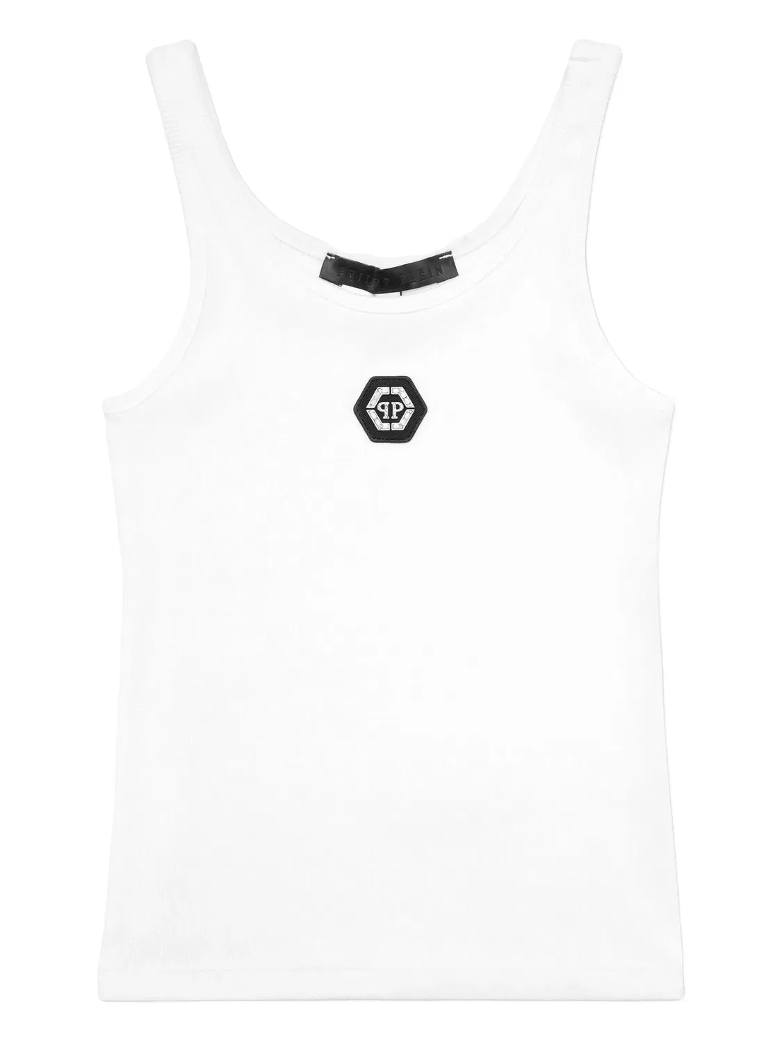 Майка из джерси от Philipp Plein, белый