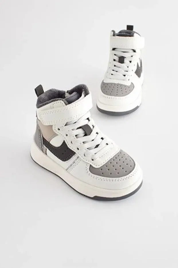 Детские кроссовки для девочек с принтом Next Baby, White