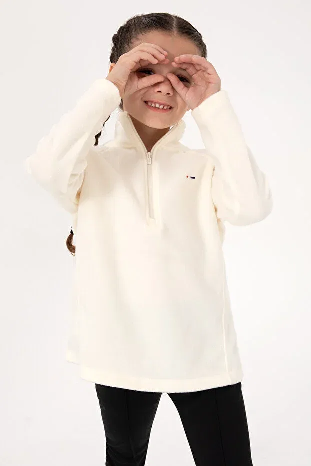 Детское для девочек свитшот с длинным рукавом U.S. Polo Assn., Multicolor
