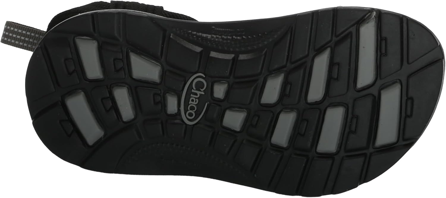 Детские унисекс сандалии Chaco Z/1 Ecotread Kids, черный — фото 4