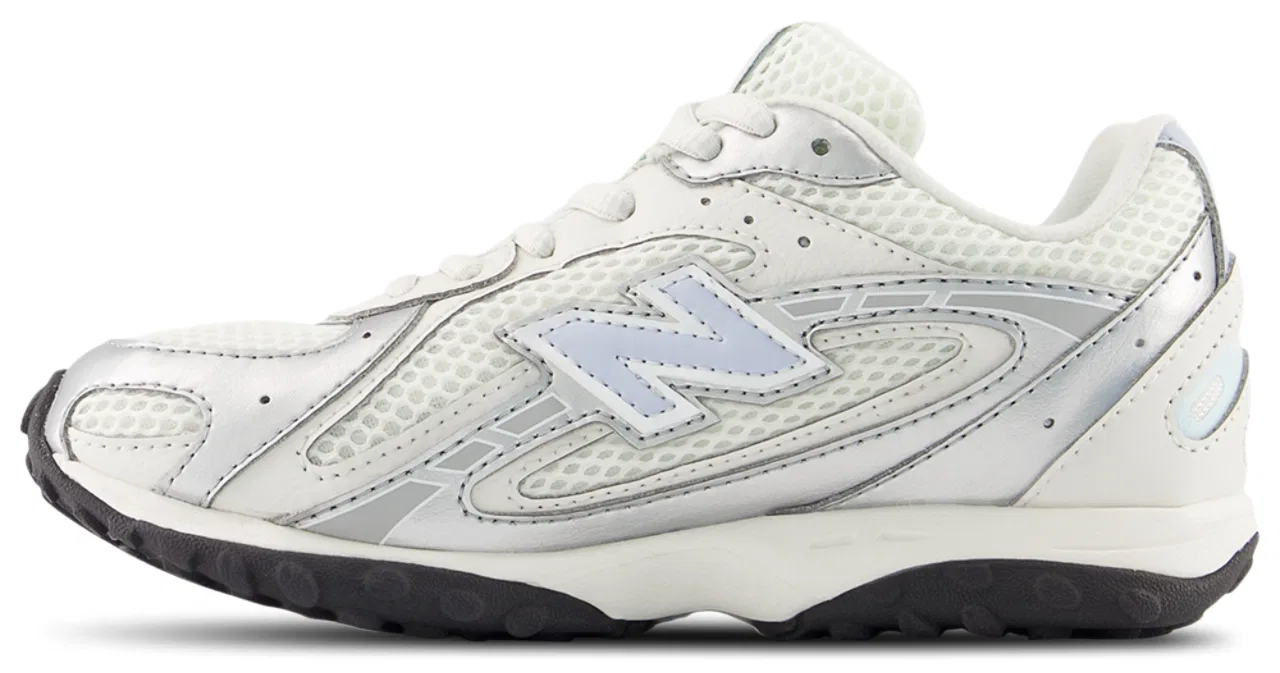 Кроссовки для мальчиков 204L New Balance, серебристый/синий — фото 2