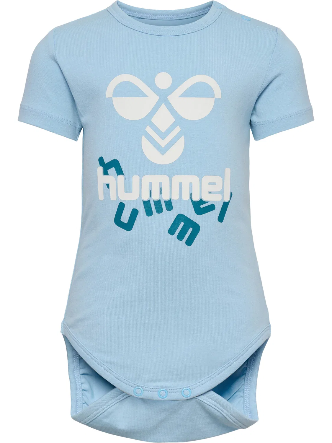 Детский боди-комбинезон с принтом Hmldream Hummel, Azurblau Kornblumenblau — фото 2