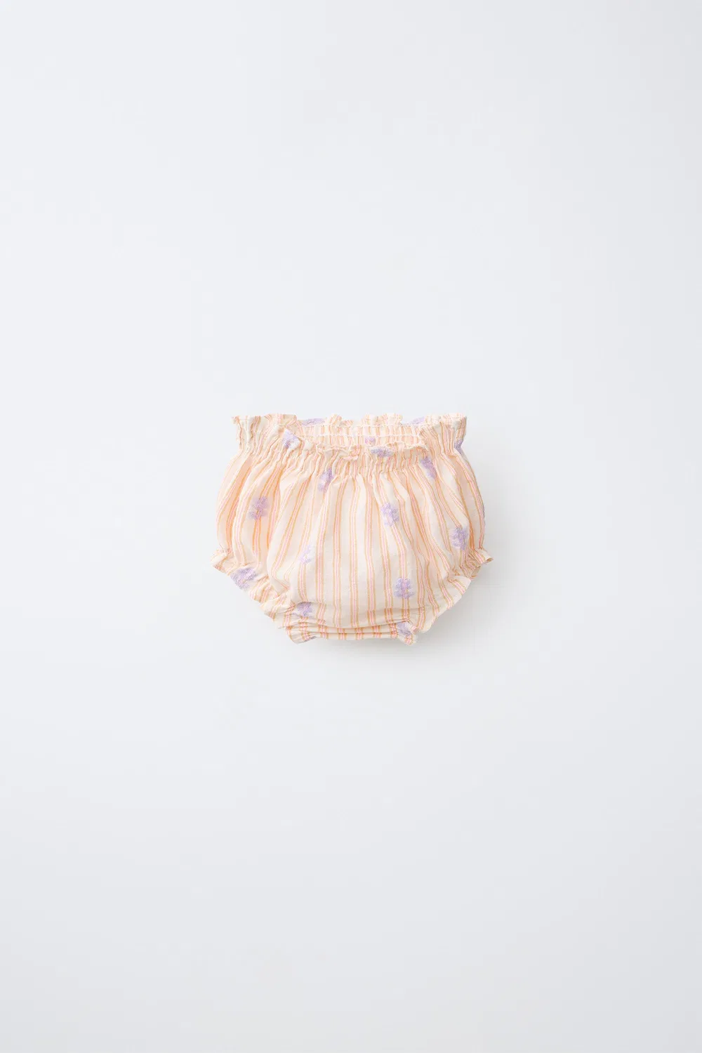 Трусы в полоску и с цветочным принтом ZARA, Tangerine