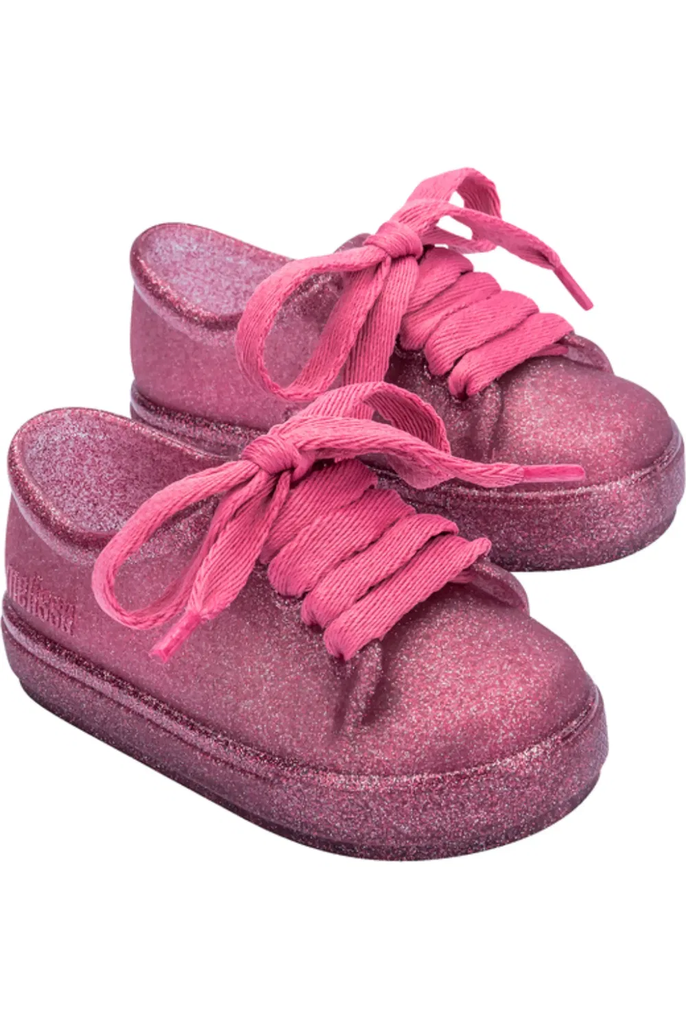 Кроссовки детские с фруктовым ароматом Hip Sneaker Mini Melissa, Glitter Pink