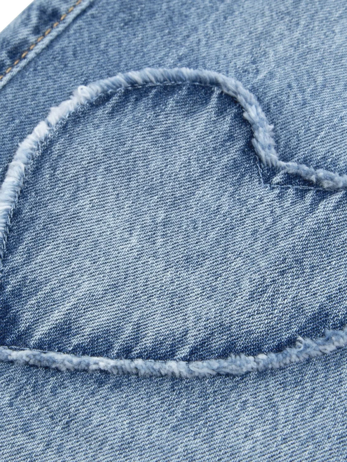 Джинсы свободные с заниженной талией Abercrombie & Fitch, синие — фото 4