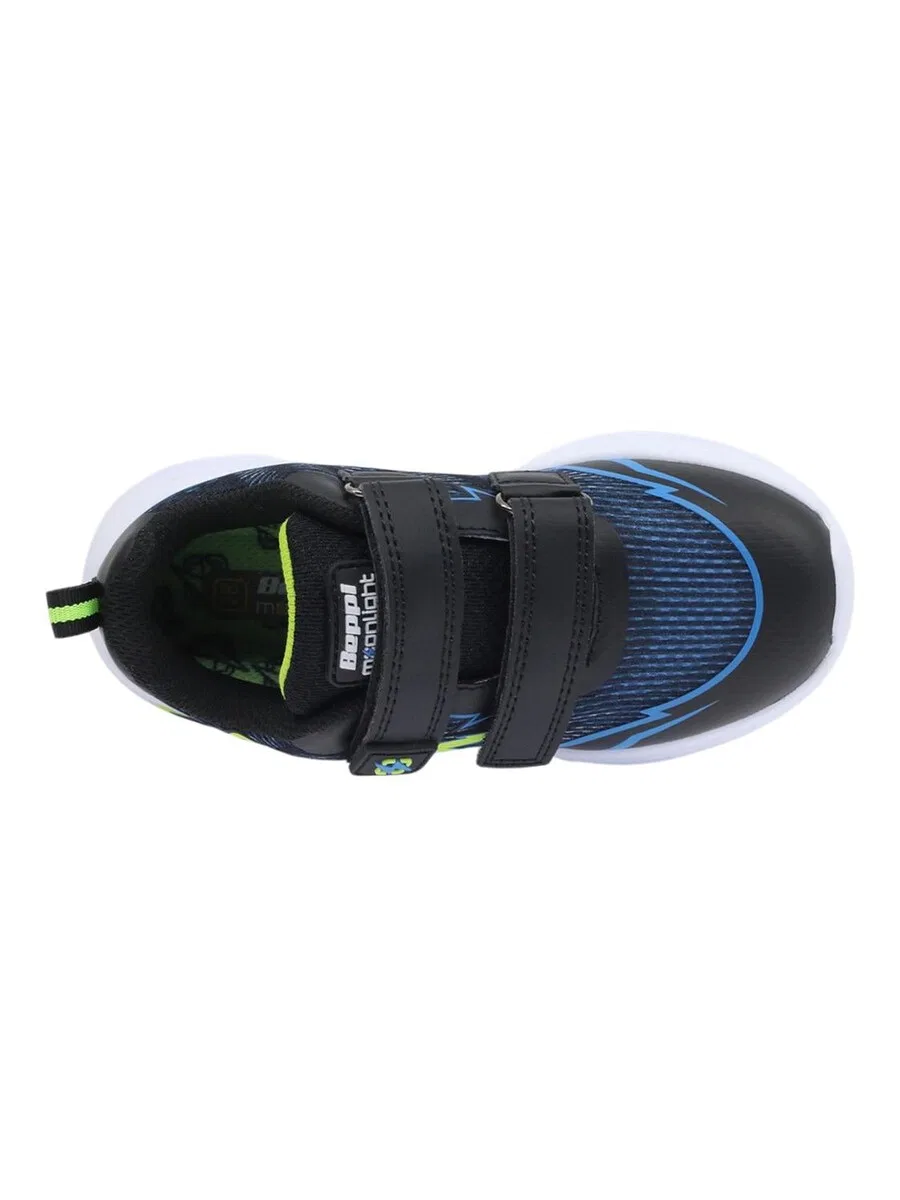 Кроссовки Beppi 'Lighting Shoes' черного цвета — фото 4