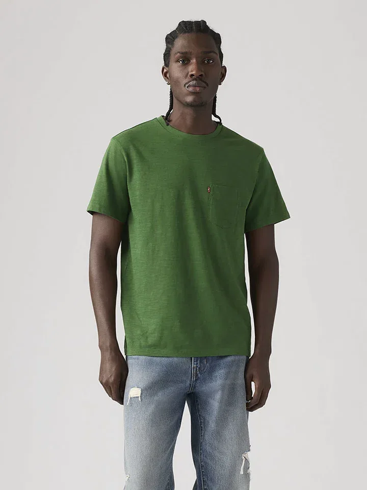 Рубашка с длинным рукавом Levi'S, темно-зеленый