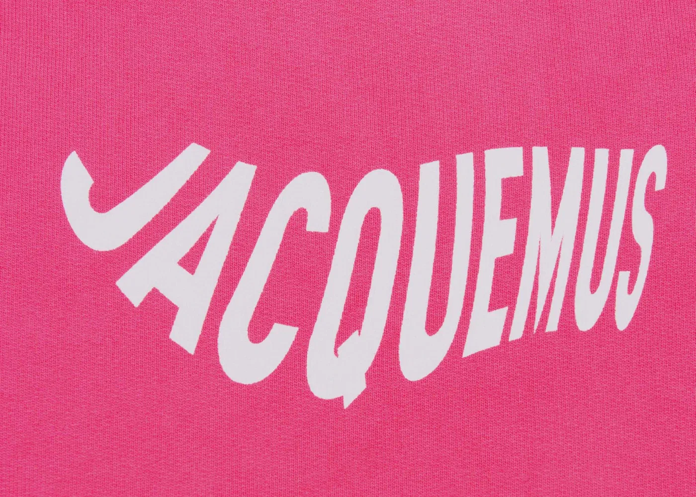 Мужская худи с принтом Vague Print Wave Logo Jacquemus, Pink — фото 2