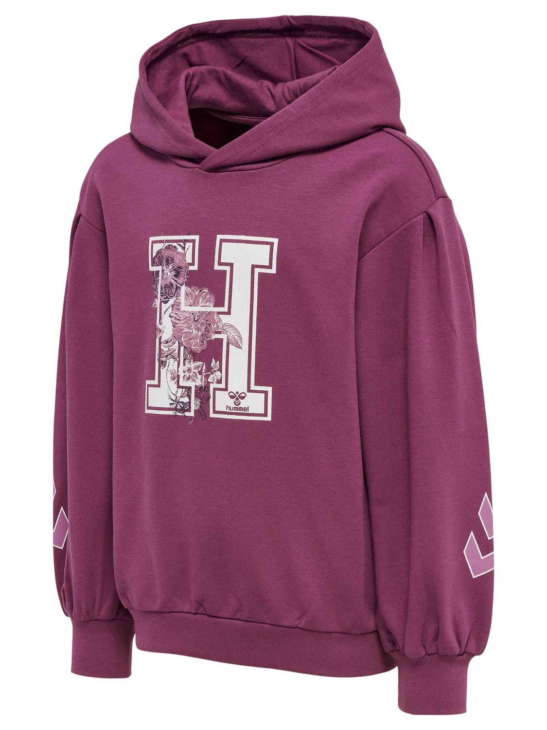 Детское худи для девочек с принтом Hmlastrology Hummel, Violett — фото 4