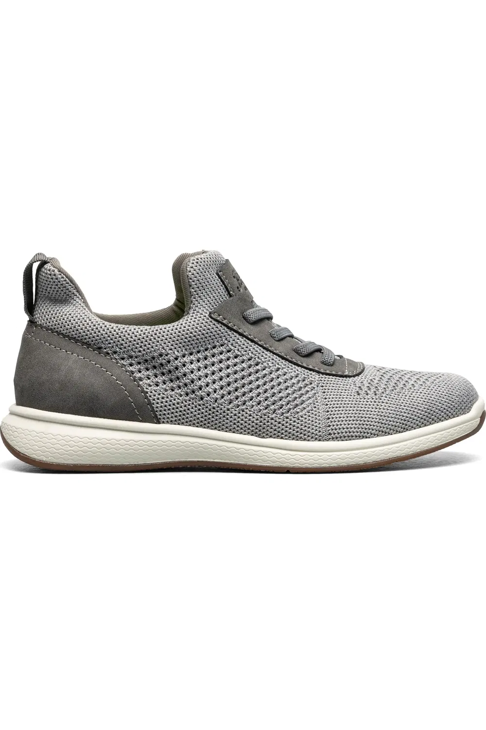 Детские кроссовки slip-on с эластичной шнуровкой Satellite Florsheim, серый — фото 3