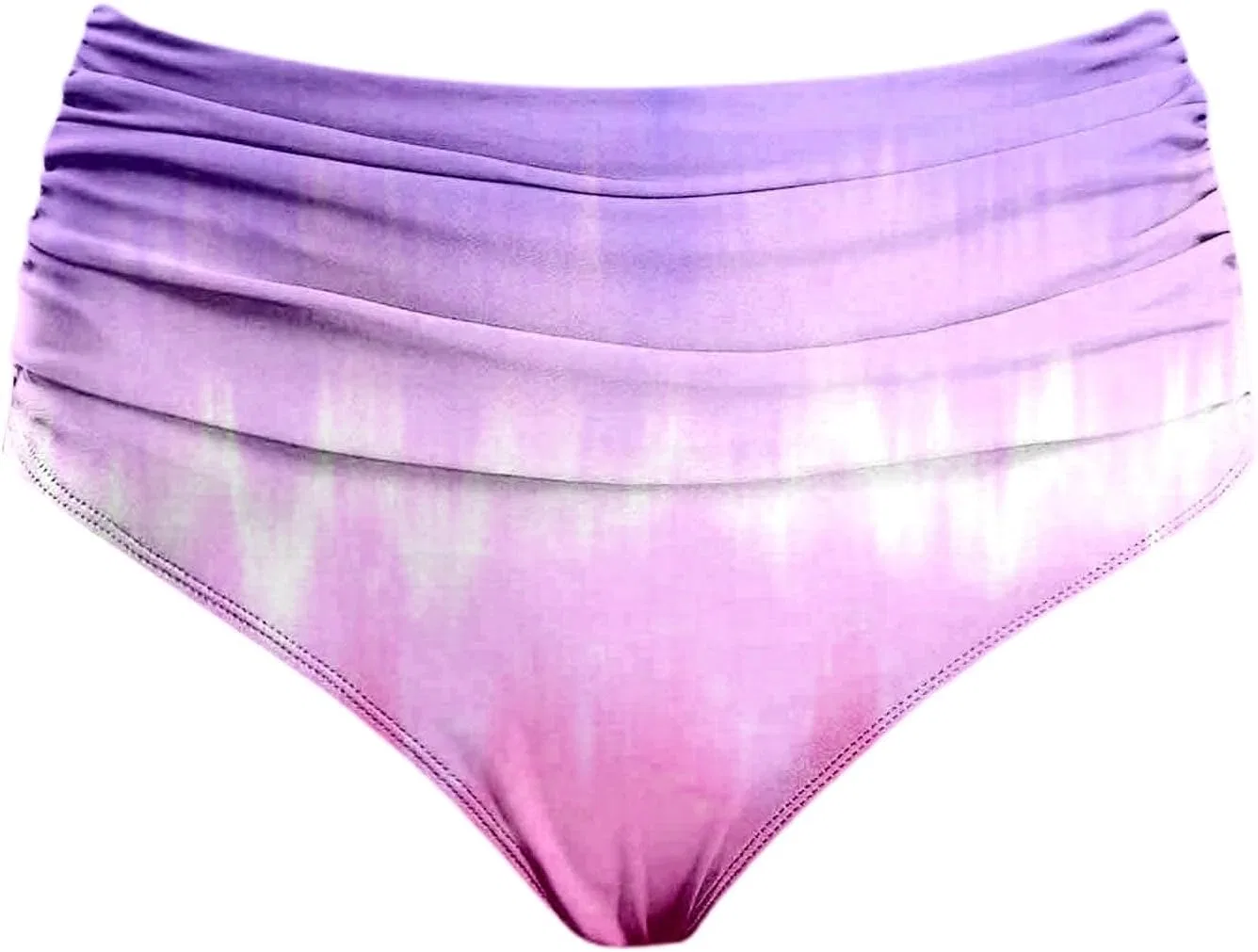 Женские бикини-шорты с принтом Plus Size, Purple — фото 3
