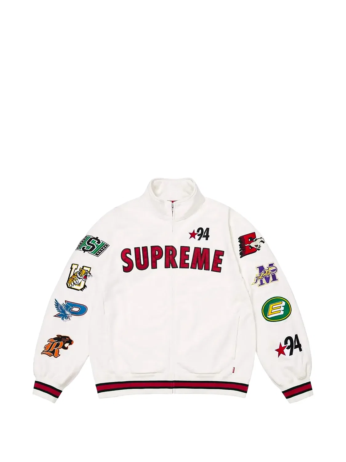 Куртка Mascots на молнии Supreme, белый