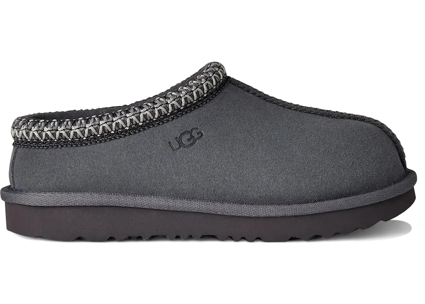 Детские тапочки с мехом UGG Tasman II Slipper, Obsidian