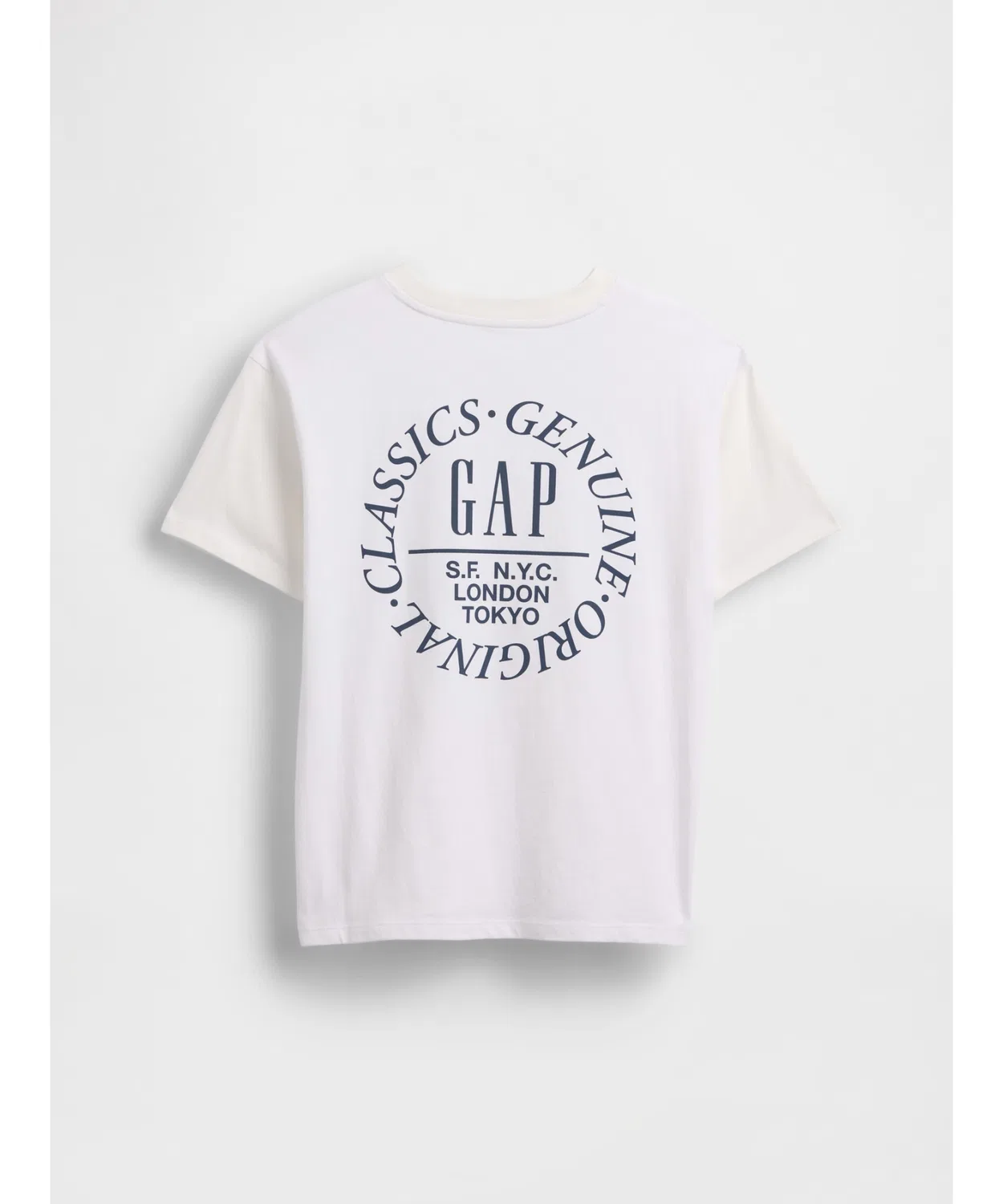 Детская футболка с длинным рукавомGAP, Off White
